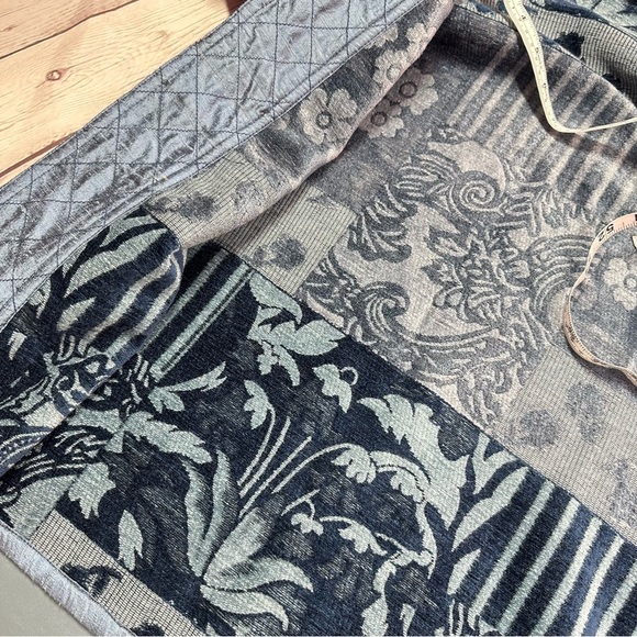 vintage yak magik tapestry patchwork beaded embroidered Cardigan jacket sz L - Picture 9 of 10